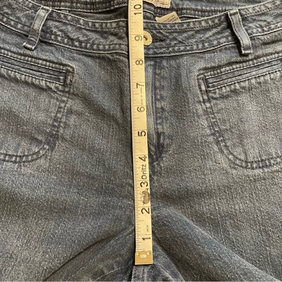 Chico’s Platinum Women’s Dark Blue Denim Straight Mid Rise Jeans Size 1.5 (10) - Picture 8 of 10